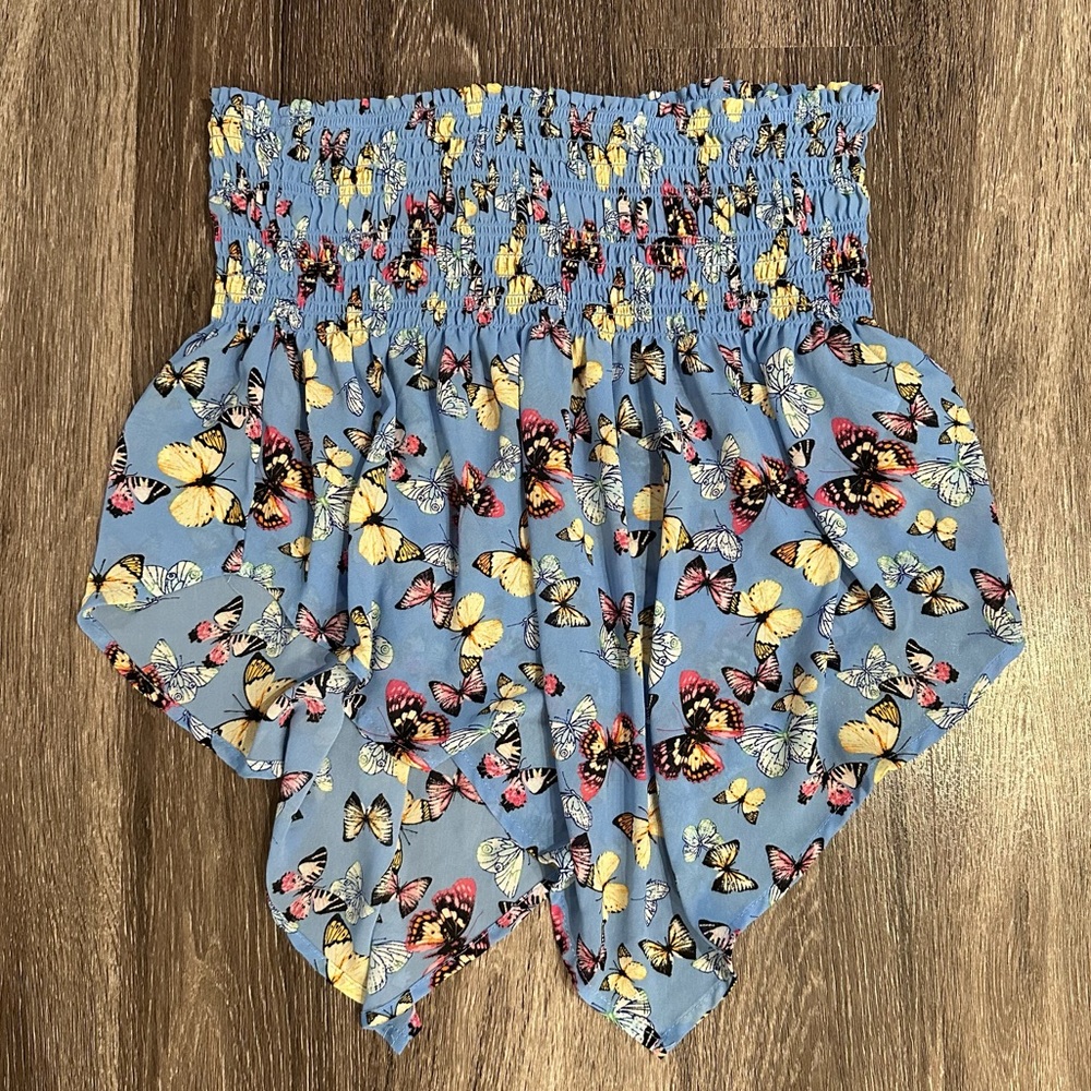 Wild Fable Asymetrtical Butterfly Sleeveless Top Size Large